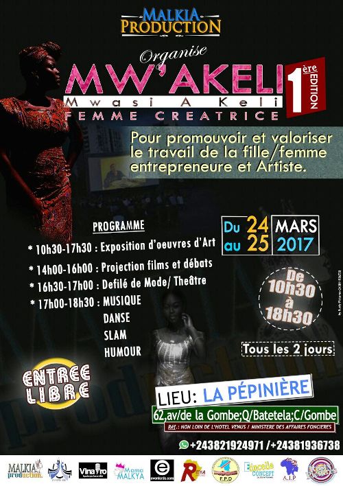 L’affiche de Mw’Akeli