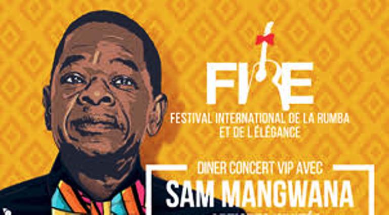 Sam Mangwana, hôte de marque de Fire