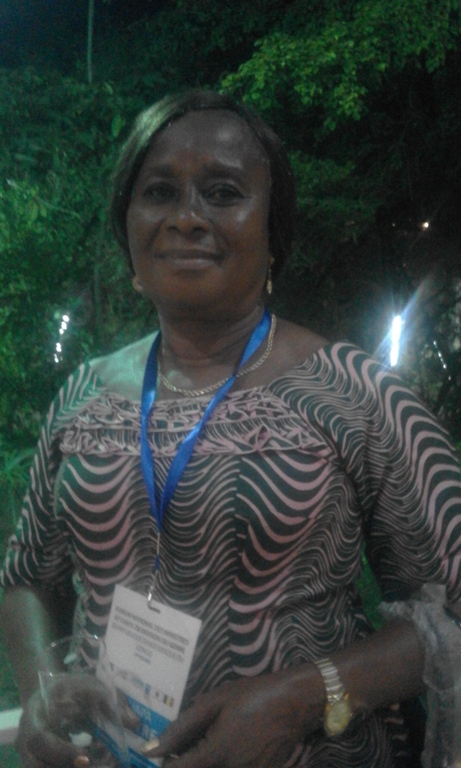 Cécile Belenge, ministre du genre, femme, famille et enfant de la Tshuapa