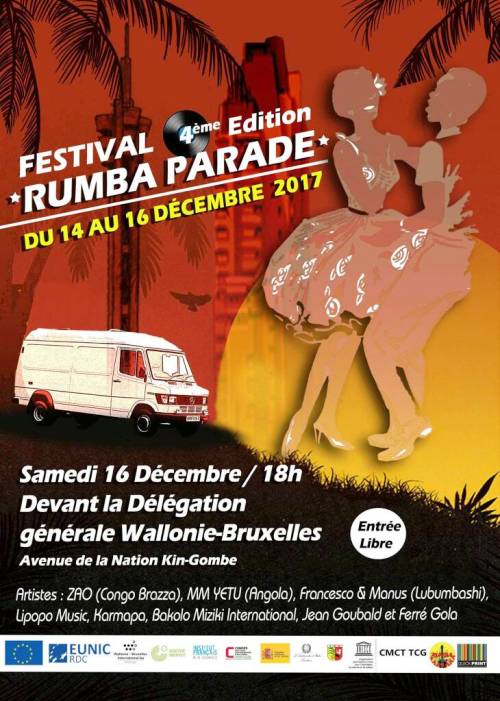 L’affiche de la 4e édition de Rumba Parade