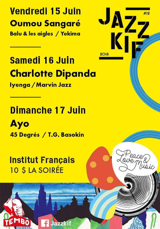 L’affiche de la 12 e édition du JazzKif