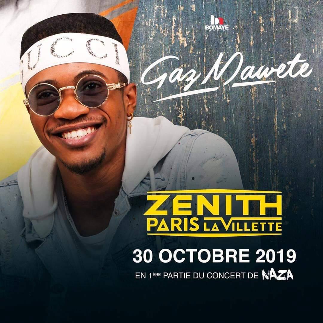 Gaz Mawete à l’affiche au Zénith