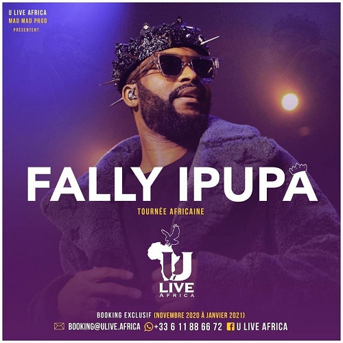 Fally Ipupa rejoint ULive Africa
