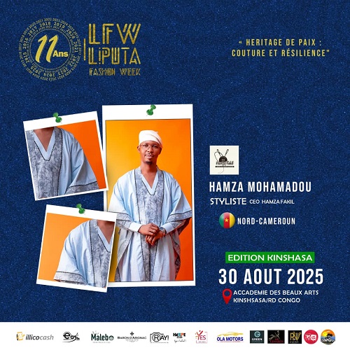 1  : Gbandi Yokoti créateur de la marque Yok creation du Togo/ DR 1  : Gbandi Yokoti créateur de la marque Yok creation du Togo/ DR