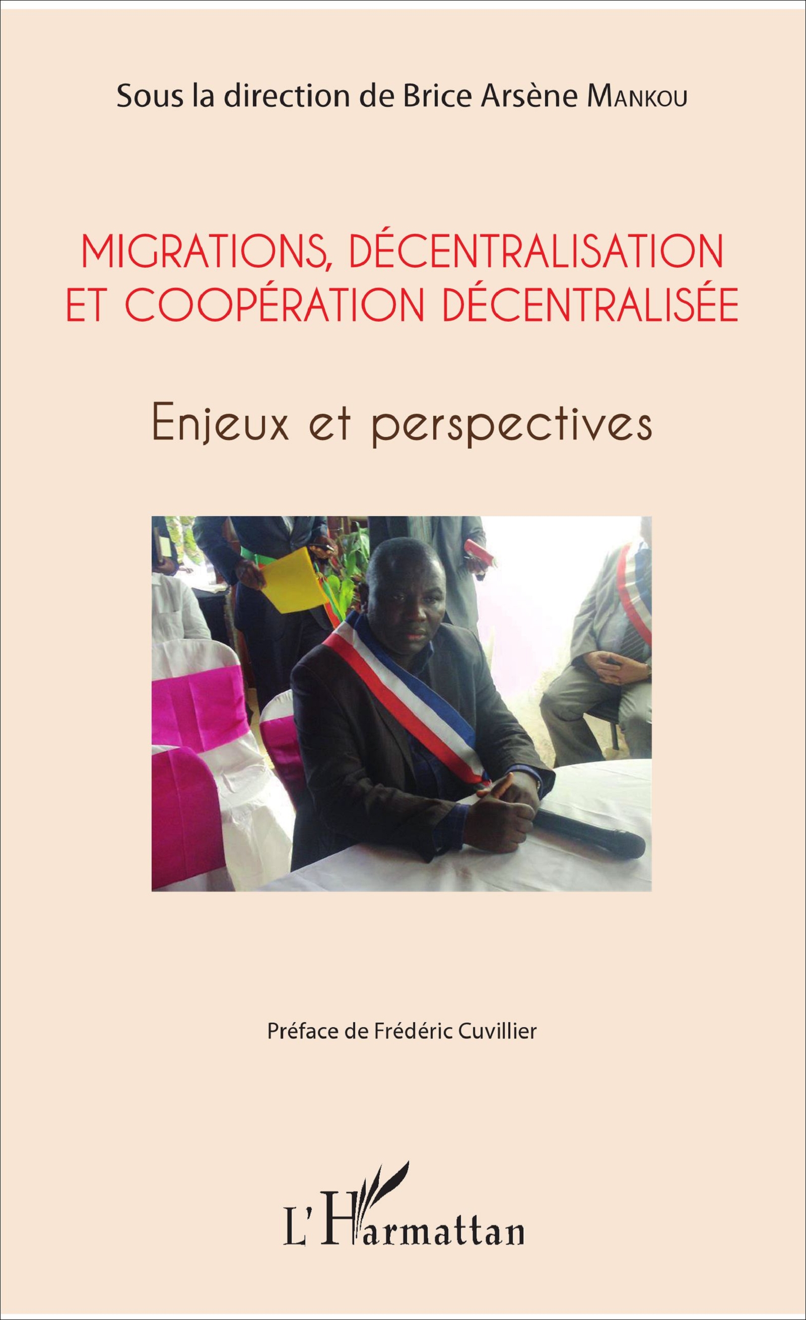 Visuel nouvel ouvrage de Brice Arsène Mankou sur la coopération