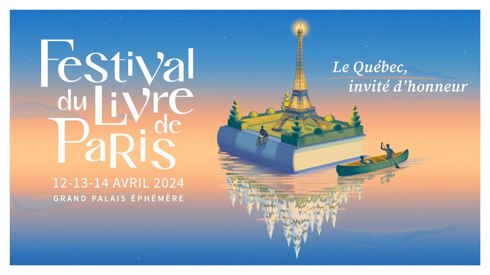 Affiche du 3ème Festival du livre de Paris
