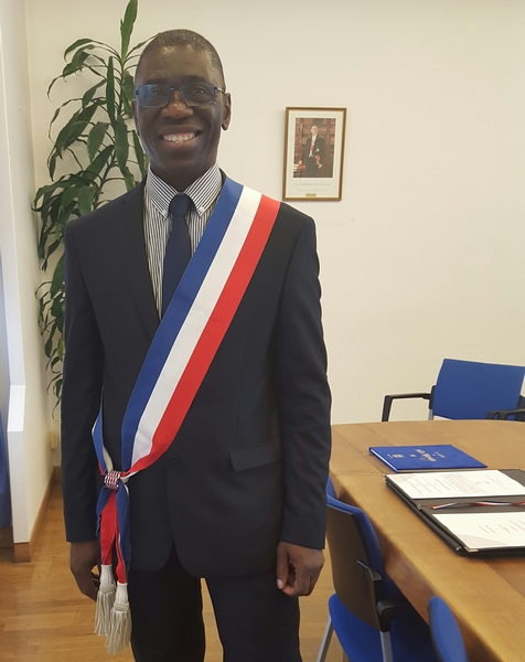 Alain Miehakanda, maire-adjoint de Vigneux-sur-seine dans le département de l'Essonne en France