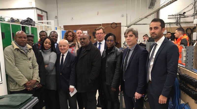 Délégation congolaise de l'API en visite dans le Département des Yvelines en France