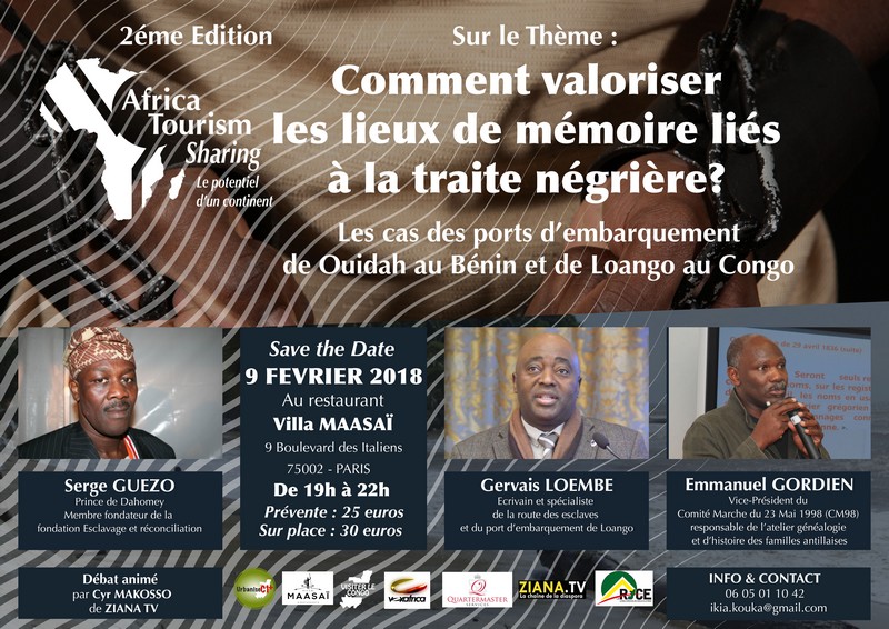 Visuel 2ème édition Africa Tourism Sharing à Paris