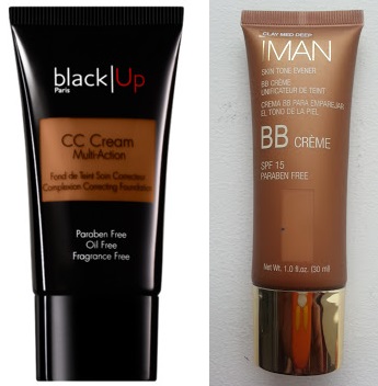 CC crème Black up et BB crème Iman 