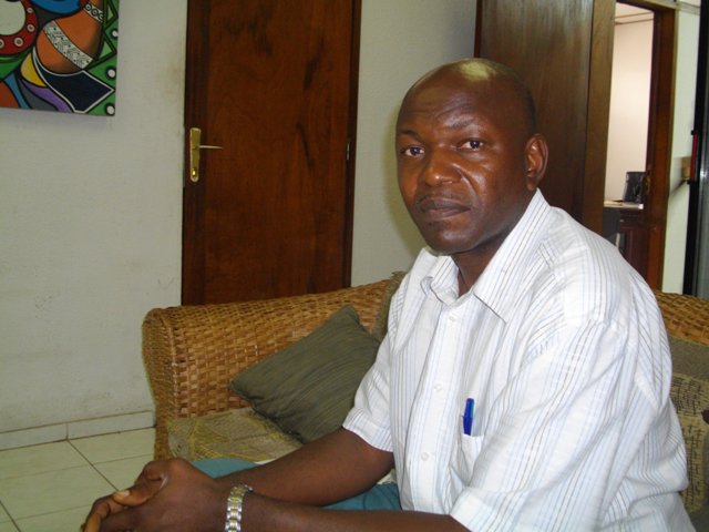 Bertin Ntumba, le président de l'Apromen