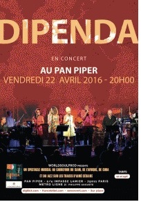 Visuel concert Dipenda du 22 avril 2016