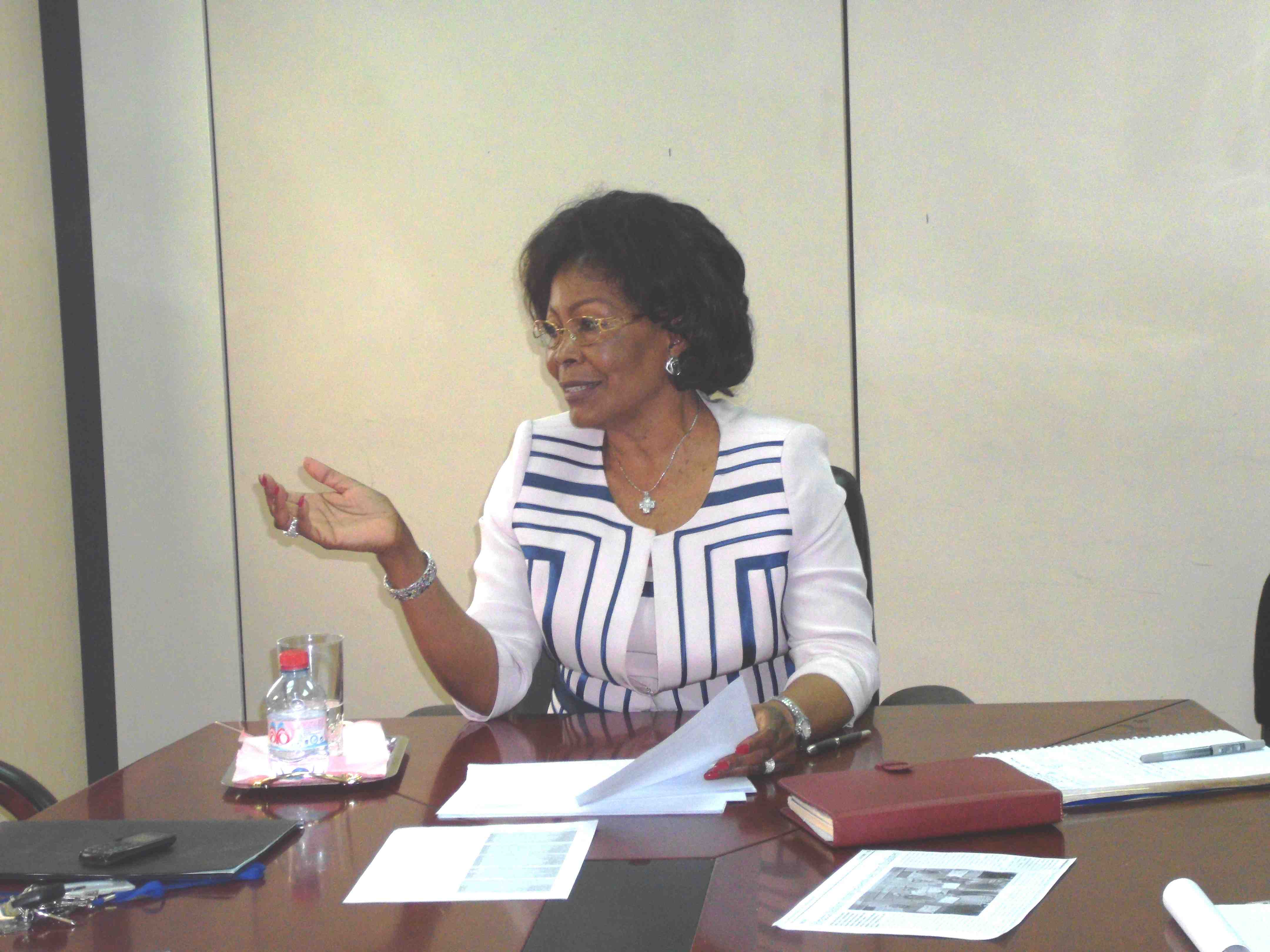 Yvonne-Adélaïde Mougany, Ministre congolaise en charge des PME et de l’Artisanat 