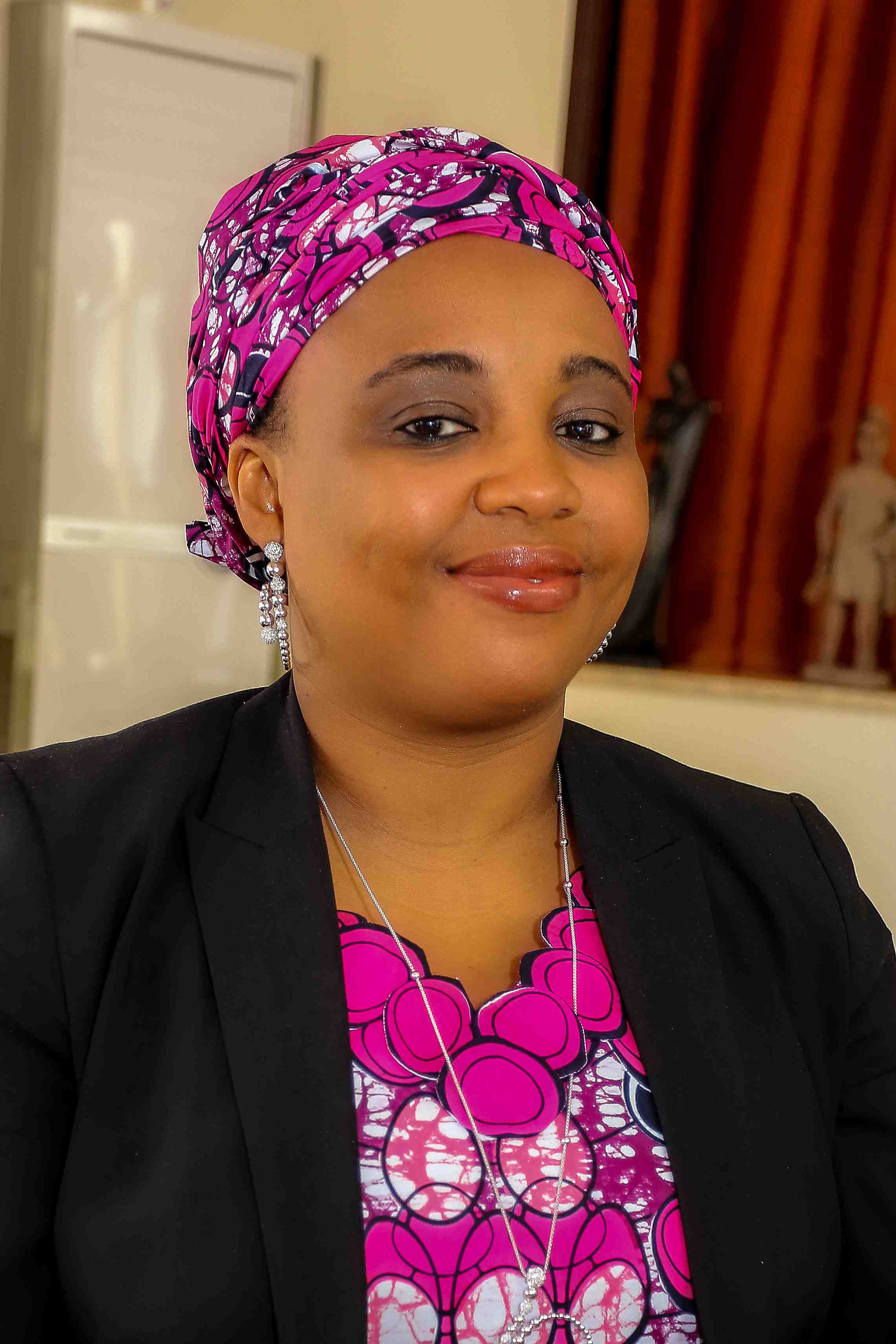 Fatima Beyina-Moussa, directrice générale d’ECAir (Equatorial Congo Airlines)