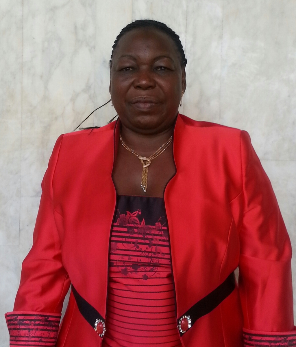 Marie-Noëlle Koyara, ministre d’État du Développement rural et de l’Agriculture en Centrafrique