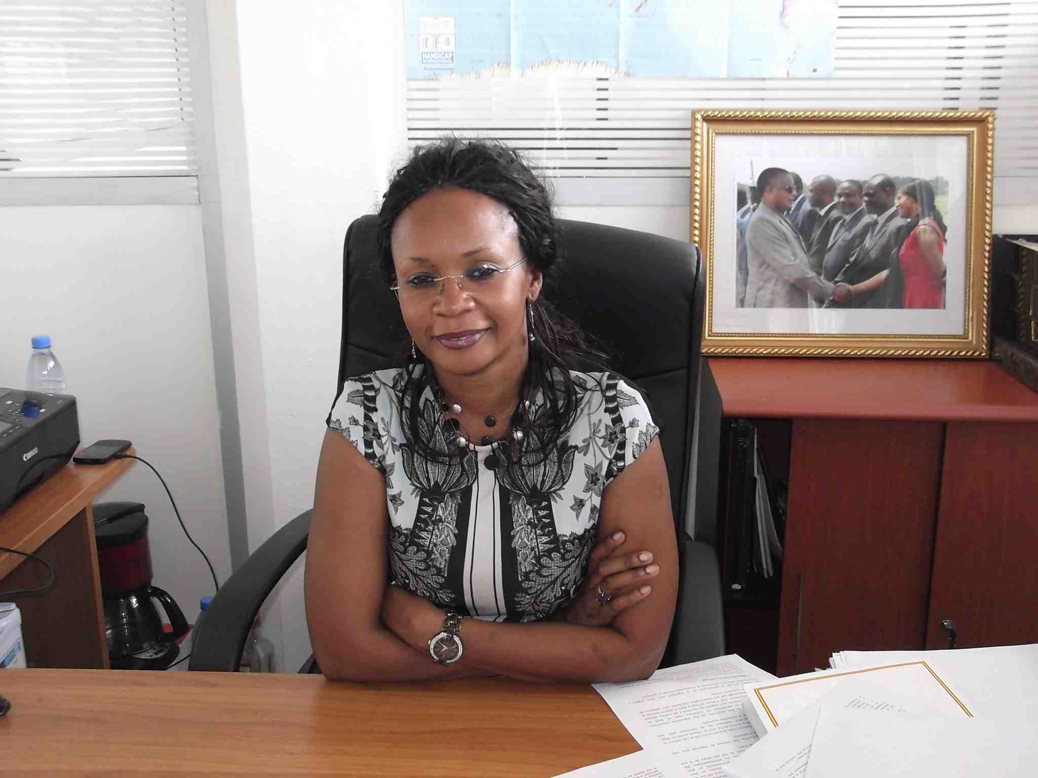 Édith Itoua, conseillère du président de la République, chef du département des Congolais de l’étranger 