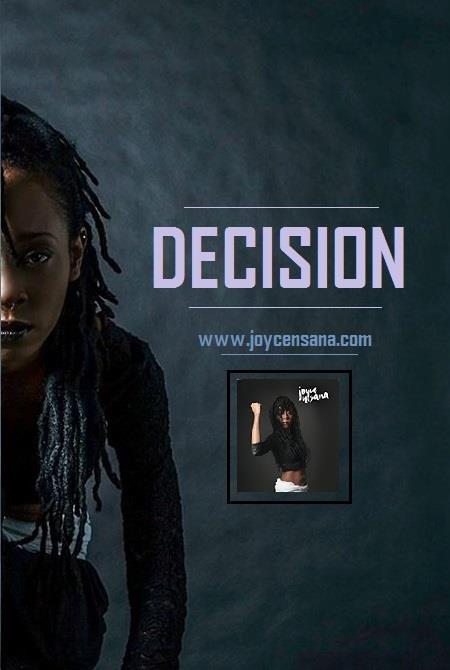 Visuel EP "Décision" de Joyce N'Sana