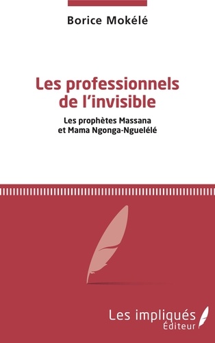 Visuel couverture les Professionnels de l'invisible de Borice Mokélé