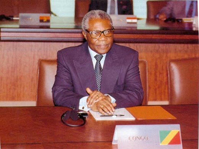 Pascal Lissouba, président du Congo de 1992 à 1997