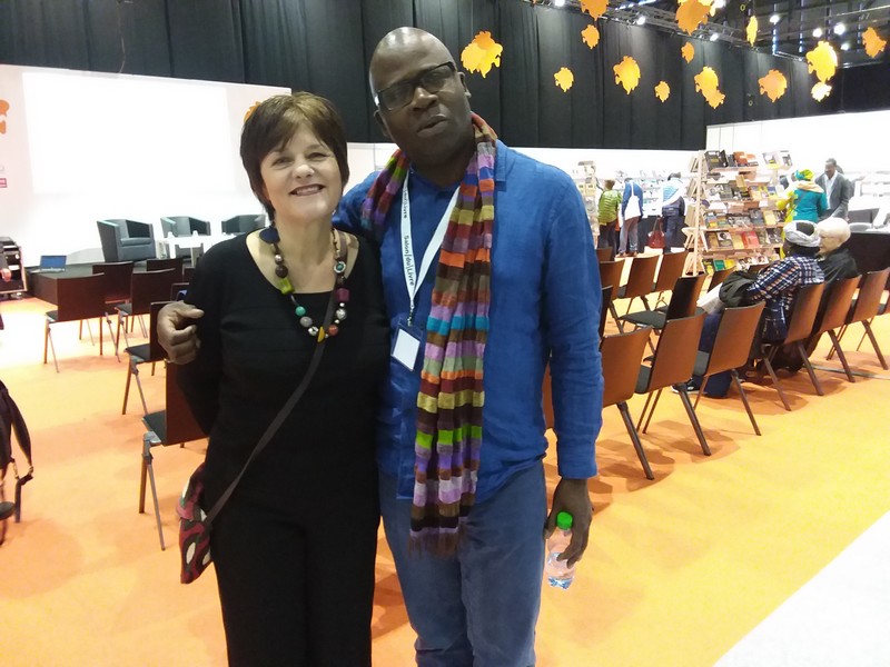 Pascale Kramer et Boniface Mongo-Mboussa, programmateurs du Salon du livre africain de Genève