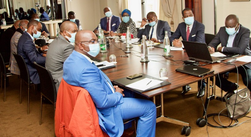  Délégation congolaise conduite par la ministre d'Etat en charge de l'économie, Gilbert Ondongo aux 13èmes assises PPP 2020