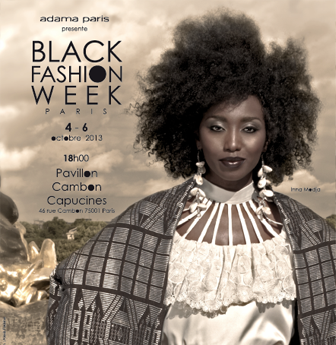 L'affiche de la Black Fashion Week 2013