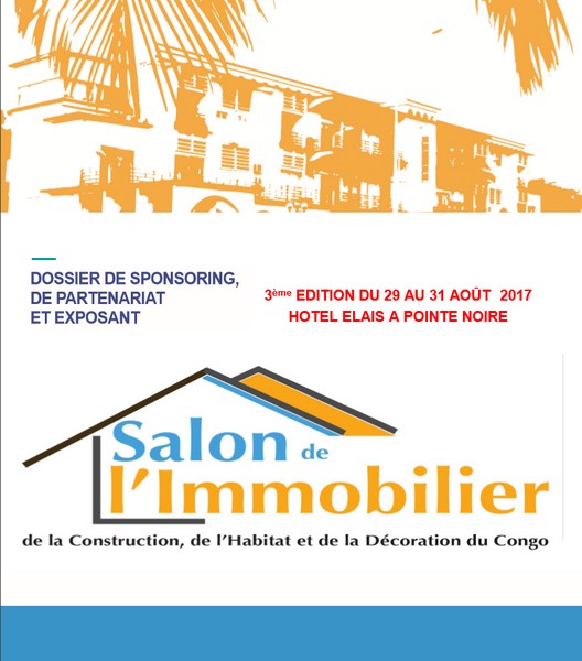 Visuel du 3ème Salon de l'immobilier du Congo