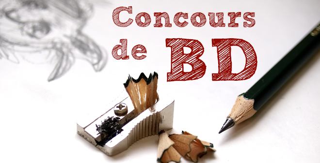 L’ affiche du concours de BD de la Halle de la Gombe 