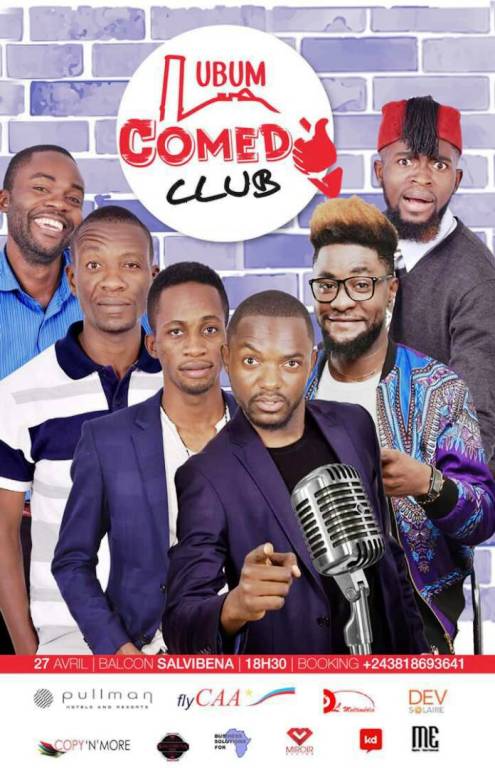 L’affiche du Lubum Comedy Club de ce vendredi 27 avril