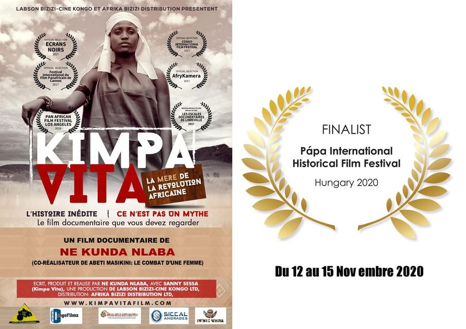 Kimpa Vita, la Mère de la révolution africaine nominé au Festival international du film historique de Pápa en Hongrie (DR)