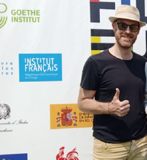 Nicolas Glorieux au 6e Festival du film européen (Adiac)