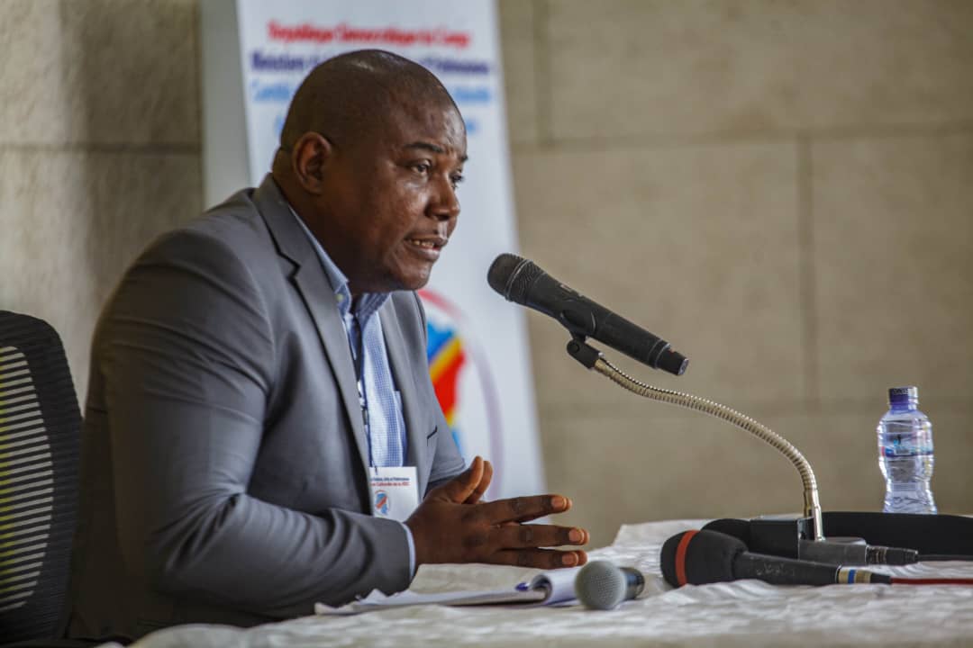 Michel Ngongo, coordonnateur du Comité d'organisation chargé de la présélection et préparation des artistes aux Jeux (DR)