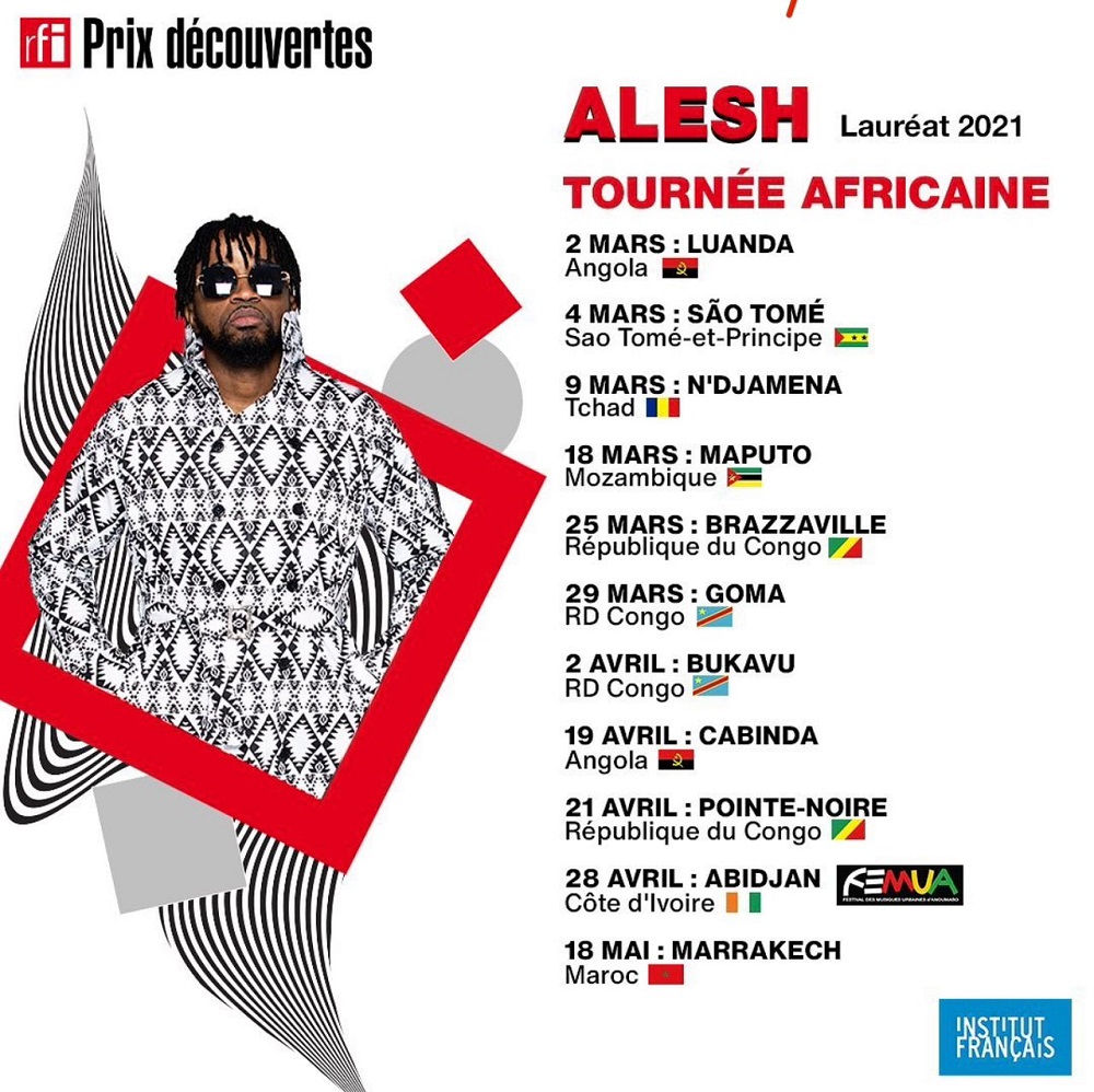Alesh en pleine tournée africaine (DR)