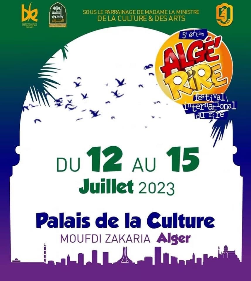Le Festival international du rire Algé’Rire est de retour du 12 au 15 juillet (DR)