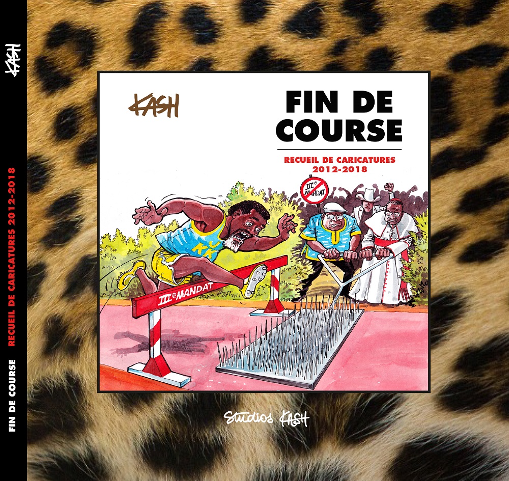 1 : Fin de course, nouveau recueil de caricatures de Kash Thembo /DR