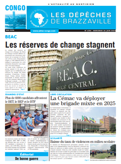 Les Dépêches de Brazzaville : Édition brazzaville du 26 juin 2024