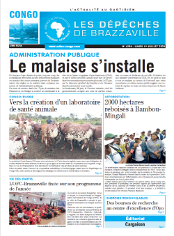 Les Dépêches de Brazzaville : Édition brazzaville du 01 juillet 2024