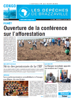 Les Dépêches de Brazzaville : Édition brazzaville du 03 juillet 2024