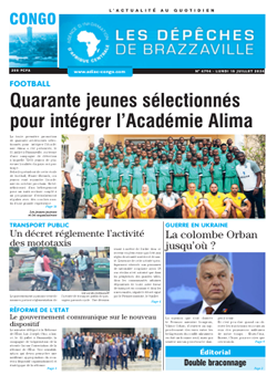 Les Dépêches de Brazzaville : Édition brazzaville du 15 juillet 2024
