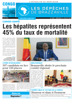 Les Dépêches de Brazzaville : Édition brazzaville du 31 juillet 2024