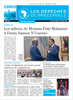 Les Dépêches de Brazzaville : Édition brazzaville du 04 février 2025