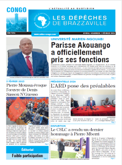 Les Dépêches de Brazzaville : Édition brazzaville du 07 février 2025