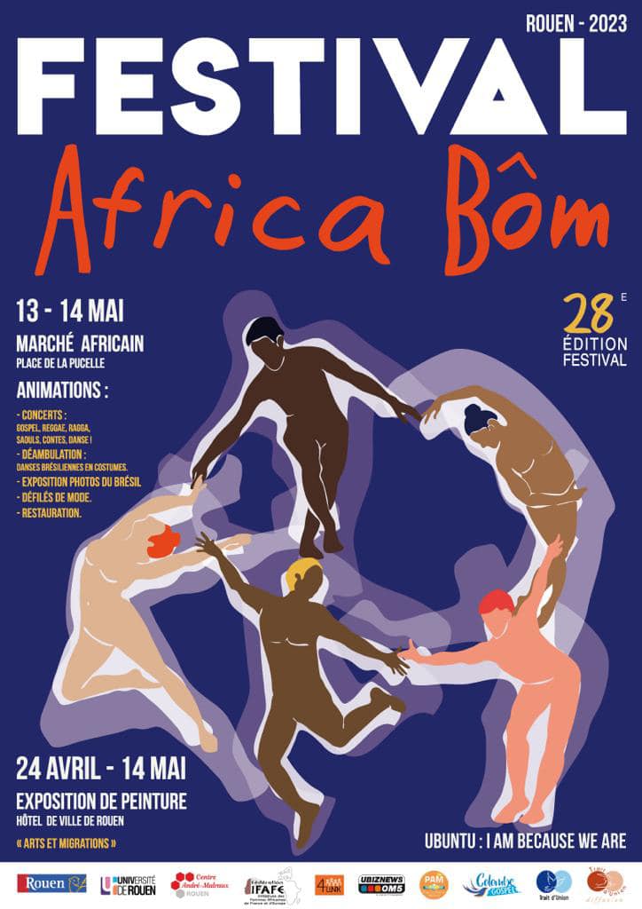 Affiche de la 28e édition du Festival Africa de Rouen