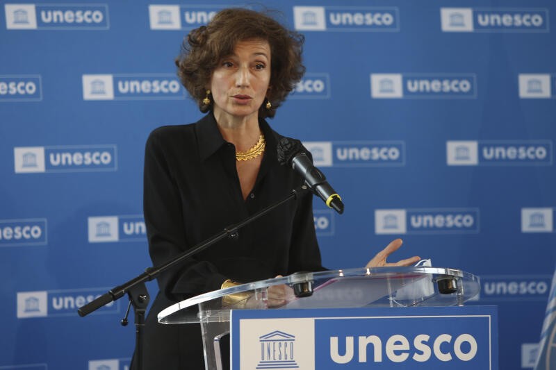 Audrey Azoulay, Directrice générale de l’Unesco