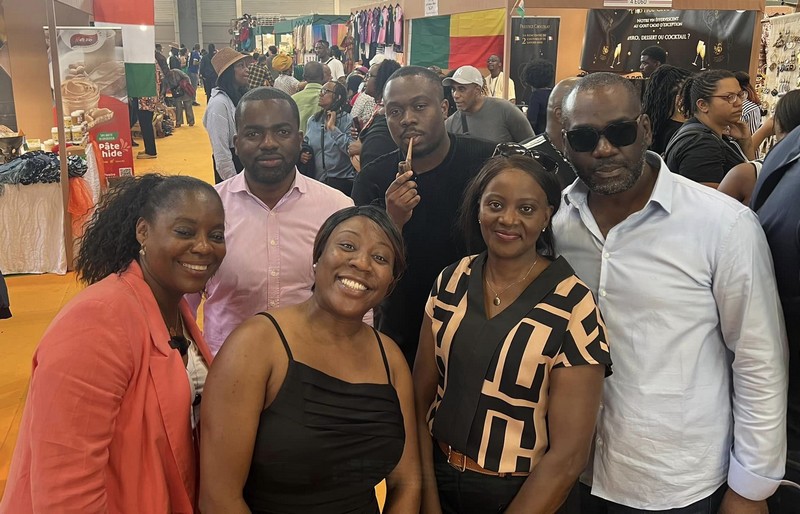 Foire de Paris, visite des Congolais de France