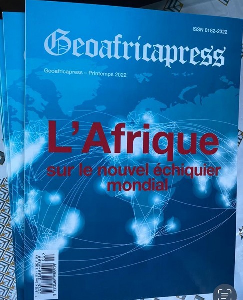  Couverture, Revue Internationale Internationale Geoafricapress