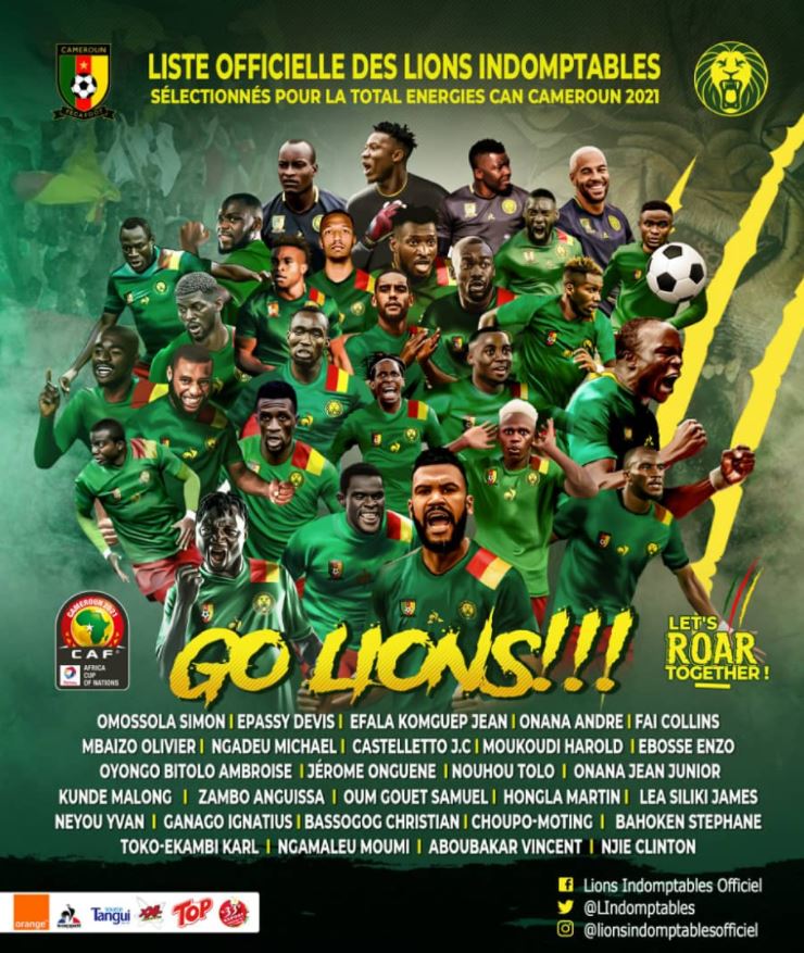 Liste Cameroun Can 2024 Image to u