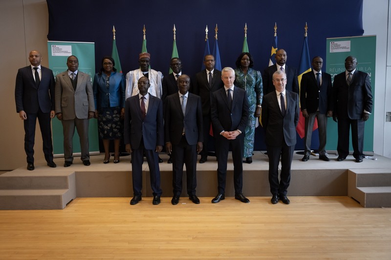 Photo de famille CEMAC-France, Paris Bercy, mardi 25 avril 2023