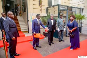 Réception à l'ambassade de la république du Congo à Paris Réception à l'ambassade de la république du Congo à Paris