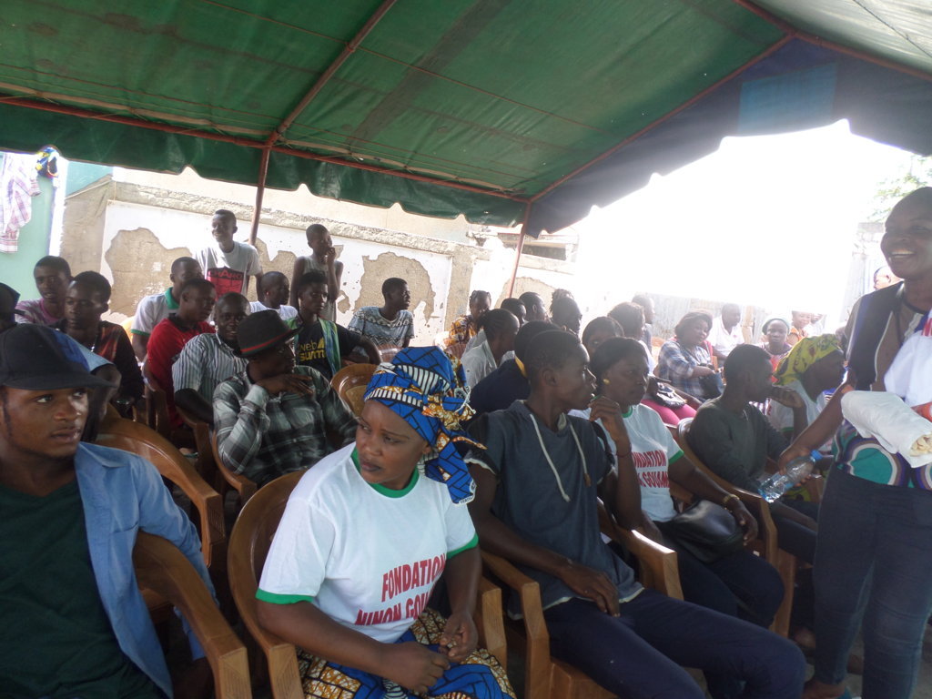 Santé Publique : La Fondation Ninon Gouamba Mobilise Des Jeunes Pour Le ...